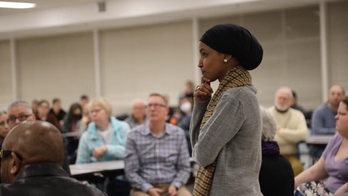 Rep. Omar hosts town hall