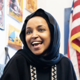 Rep. Omar in her office