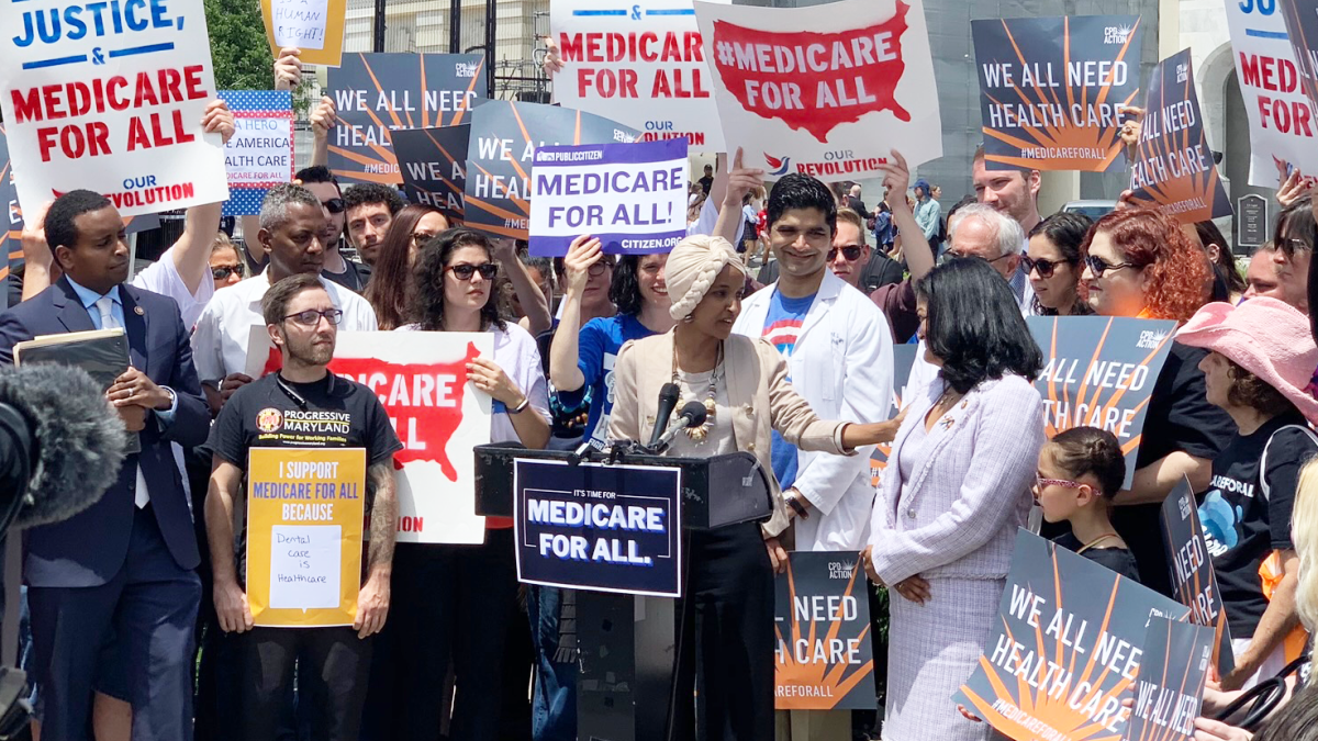 Medicare for All Press Conference Rep. Jayapal