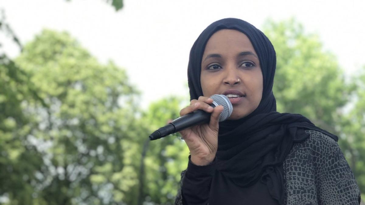 Rep. Omar speaking 